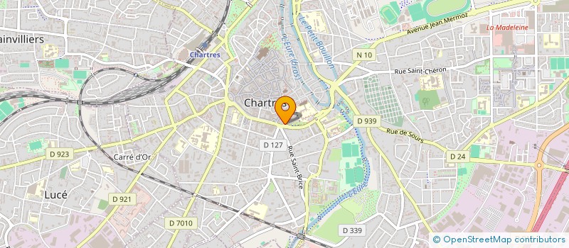 localisation de l'entreprise SOCIETE ARCHEOLOGIQUE D EURE ET LOIR à CHARTRES