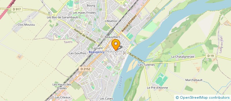 localisation de l'entreprise SOCIETE ARCHEOLOGIQUE ET HISTORIQUE DE BEAUGENCY à BEAUGENCY