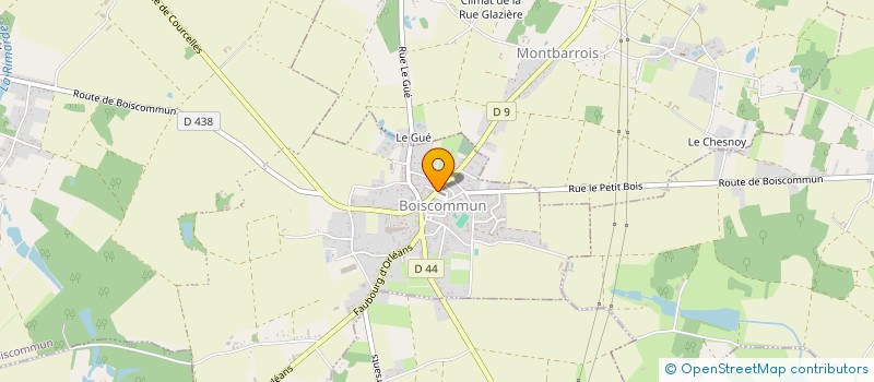 localisation de l'entreprise SOCIETE ARCHEOLOGIQUE ET HISTORIQUE DE BOISCOMMUN à BOISCOMMUN