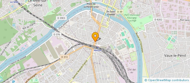 localisation de l'entreprise SOCIETE ARCHIBALD à MELUN