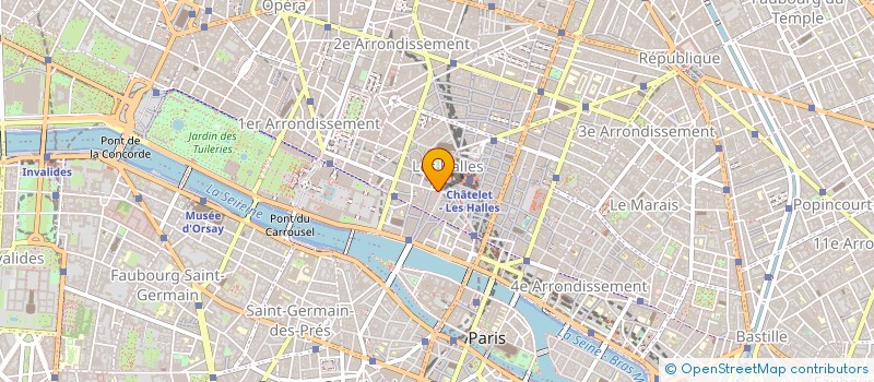localisation de l'entreprise SOCIETE ARCHIPEL EMERAUDE  PARIS