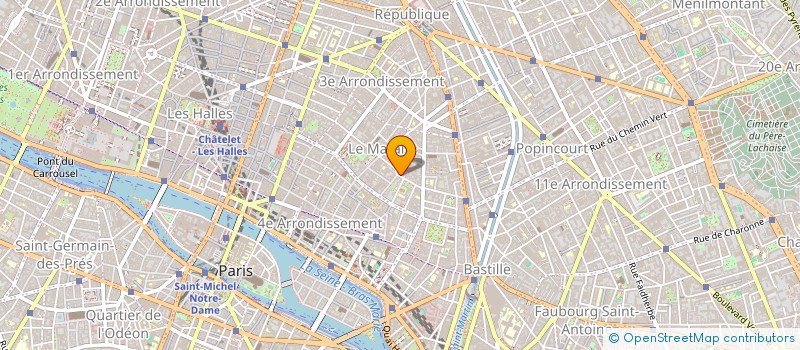 localisation de l'entreprise SOCIETE ARDOUR  PARIS