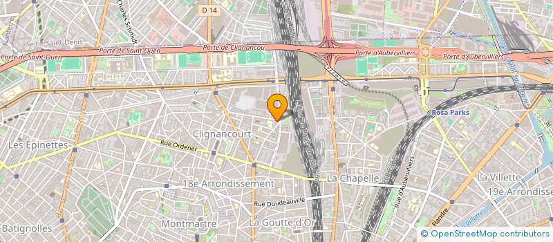 localisation de l'entreprise SOCIETE AREM  PARIS