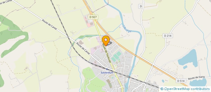 localisation de l'entreprise SOCIETE ARIEGEOISE DE VENTE AUTOMOBILE à SAVERDUN