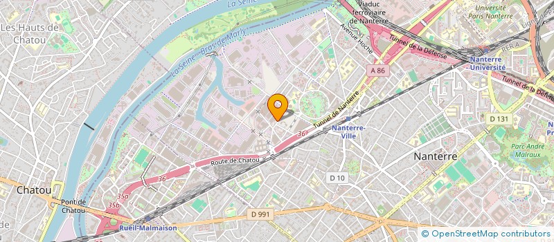 localisation de l'entreprise SOCIETE ARINA  NANTERRE