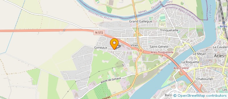 localisation de l'entreprise SOCIETE ARLESIENNE D'INVESTISSEMENT  ARLES