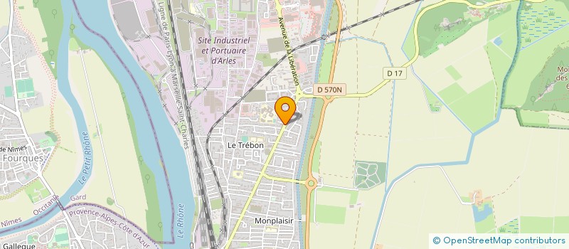 localisation de l'entreprise SOCIETE ARLESIENNE POUR L'AUTOMOBILE ET L'INDUSTRIE à ARLES