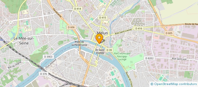 localisation de l'entreprise SOCIETE ARMONIA à MELUN