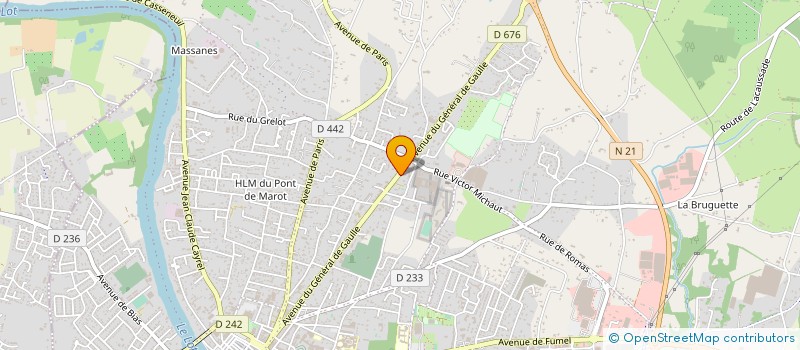 localisation de l'entreprise SOCIETE ARNAUD VARDON à VILLENEUVE-SUR-LOT