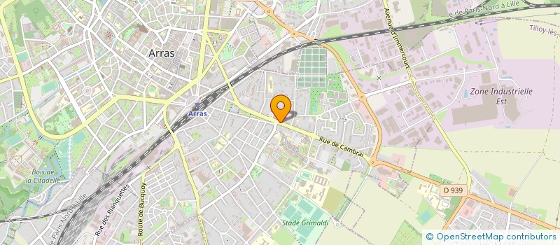 localisation de l'entreprise SOCIETE ARRAGEOISE DE COMMERCE AUTOMOBILE à ARRAS