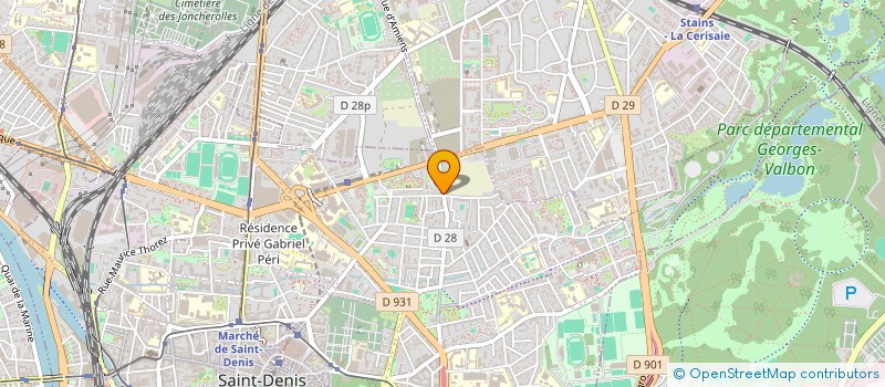 localisation de l'entreprise SOCIETE ARSHAD à SAINT-DENIS