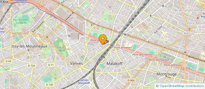 localisation de l'entreprise SOCIETE ART DECO  VANVES