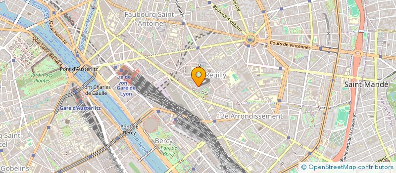 localisation de l'entreprise SOCIETE ART ET DECORATION  PARIS