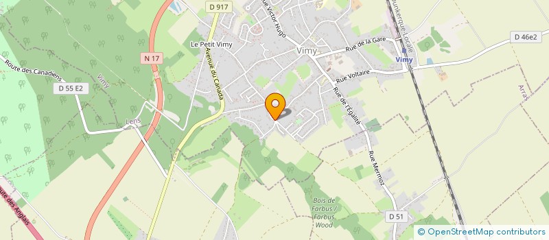 localisation de l'entreprise SOCIETE ARTESIENNE DISTRIBUTION à VIMY