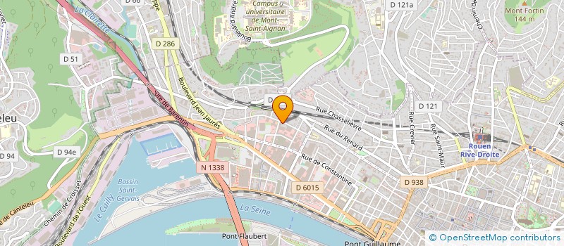 localisation de l'entreprise SOCIETE ARTINOR à ROUEN