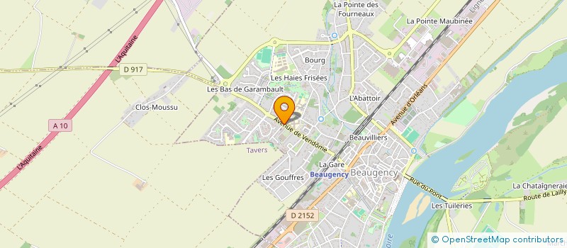 localisation de l'entreprise SOCIETE ARTISTIQUE DE BEAUGENCY à BEAUGENCY