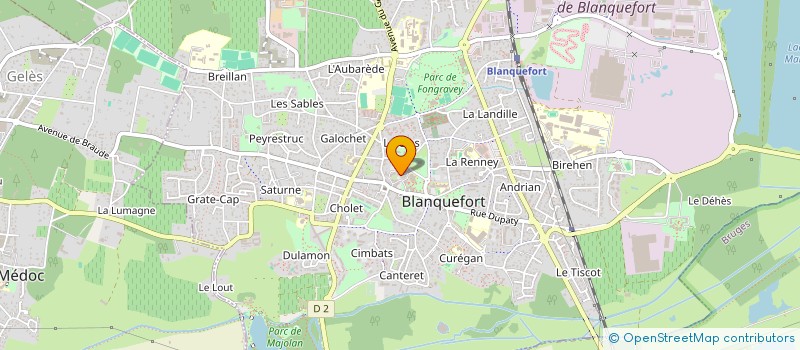 localisation de l'entreprise SOCIETE ARTISTIQUE DE BLANQUEFORT à BLANQUEFORT
