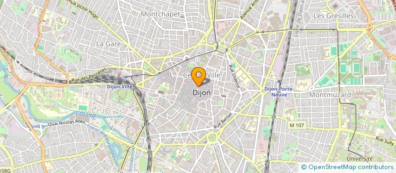 localisation de l'entreprise SOCIETE ARTS ET DECO  DIJON