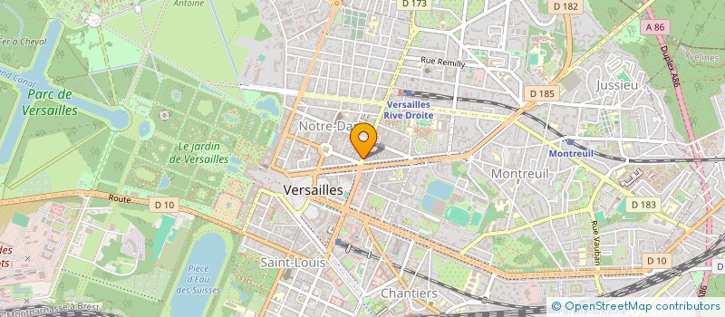 localisation de l'entreprise SOCIETE ARTUR - BEYLERIAN à VERSAILLES
