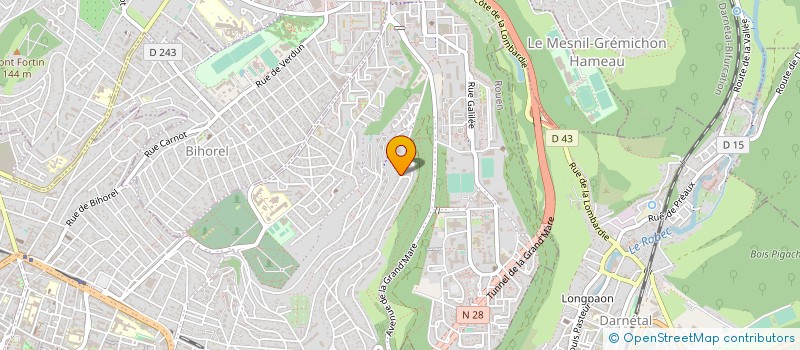 localisation de l'entreprise SOCIETE AS CUIR FRANCE à ROUEN