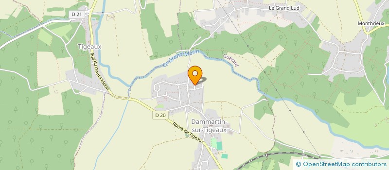 localisation de l'entreprise SOCIETE ASIC  DAMMARTIN-SUR-TIGEAUX