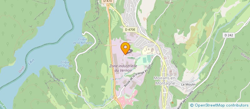 localisation de l'entreprise SOCIETE ASSISTANCE MOULE  MOIRANS-EN-MONTAGNE