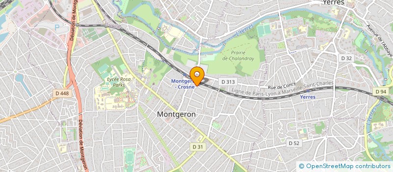 localisation de l'entreprise SOCIETE ASTRONOMIQUE DE MONTGERON à MONTGERON