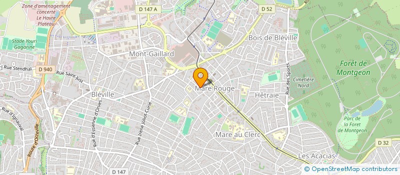 localisation de l'entreprise SOCIETE ASTRONOMIQUE DU HAVRE  LE HAVRE