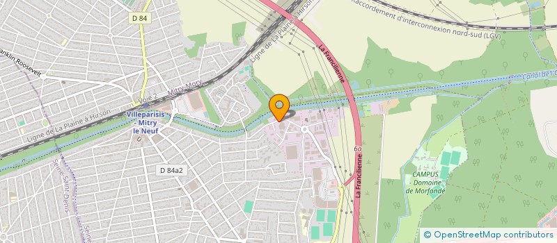 localisation de l'entreprise SOCIETE ASTRUC à VILLEPARISIS