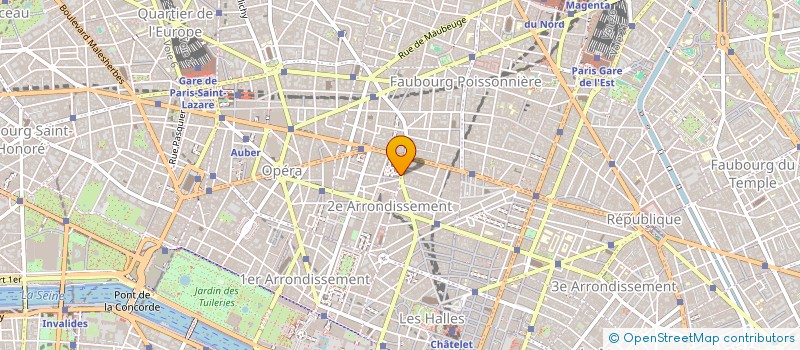 localisation de l'entreprise SOCIETE ATLANTIQUE DE PEINTURE à PARIS