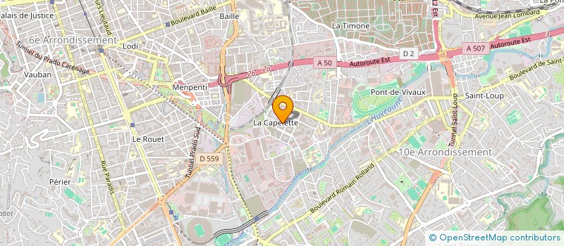 localisation de l'entreprise SOCIETE ATTAR ET FILS à MARSEILLE