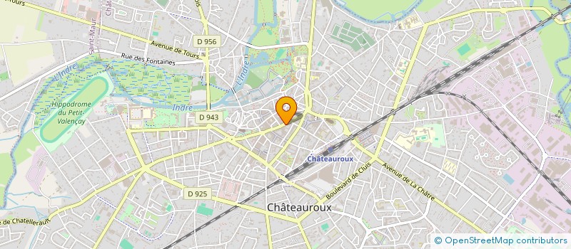 localisation de l'entreprise SOCIETE AU DEPART à CHATEAUROUX