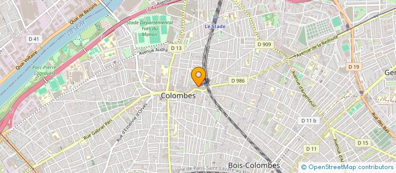 localisation de l'entreprise SOCIETE AU PETIT MAREYEUR à COLOMBES