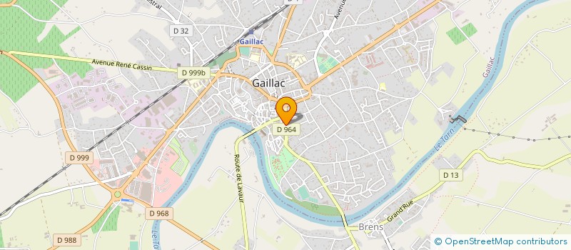 localisation de l'entreprise SOCIETE  AU.VI.BO  GAILLAC