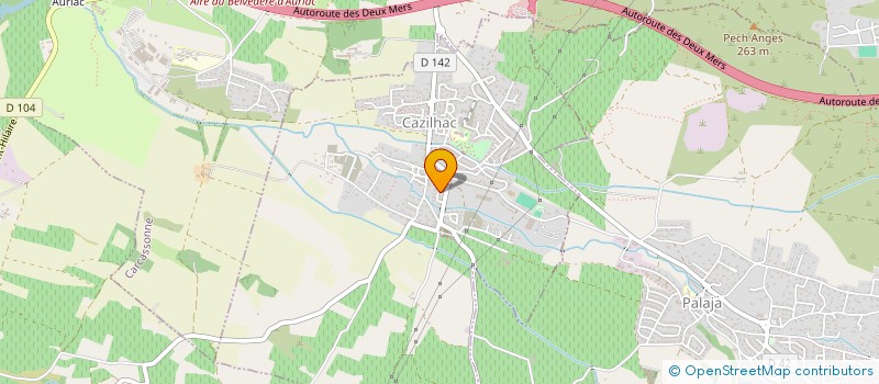 localisation de l'entreprise SOCIETE AUBERGE DU CHATEAU  CAVANAC