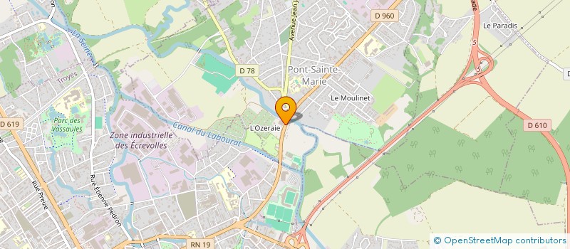 localisation de l'entreprise SOCIETE AUBOISE DE BUREAUTIQUE à PONT-SAINTE-MARIE