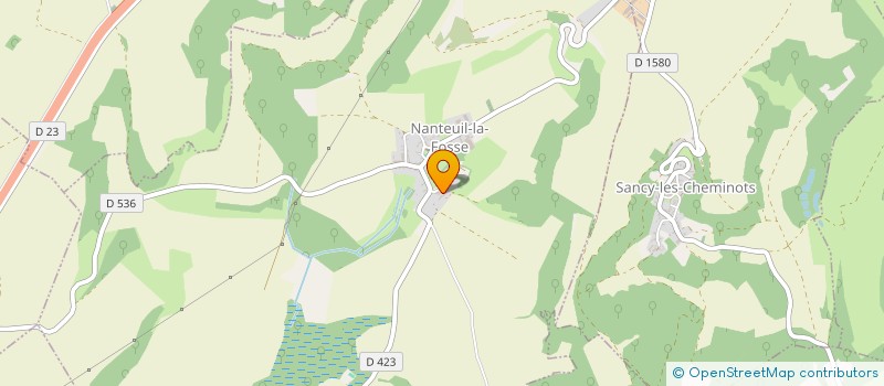 localisation de l'entreprise SOCIETE AUBRY MT  NANTEUIL-LA-FOSSE