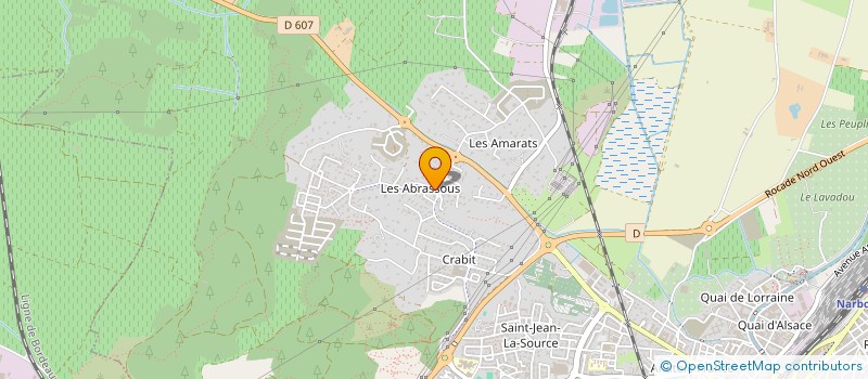 localisation de l'entreprise SOCIETE AUDE MEDITERRANEE à NARBONNE