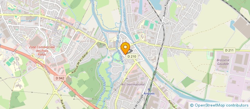 localisation de l'entreprise SOCIETE AUDOMAROISE DE PARTICIPATION  ARQUES