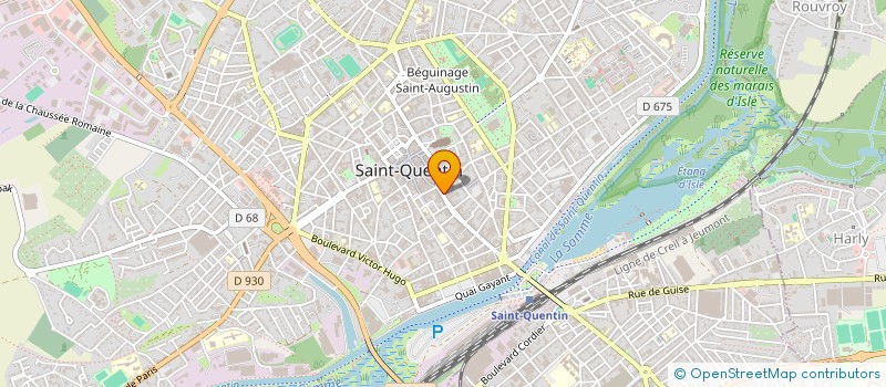 localisation de l'entreprise SOCIETE AUGUSTE VESTRIS à SAINT-QUENTIN