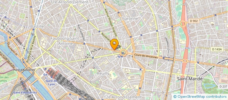 localisation de l'entreprise SOCIETE AUTO-FERMETURE  PARIS 11