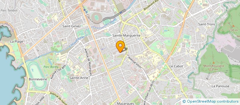 localisation de l'entreprise SOCIETE AUTO SERVICE à MARSEILLE