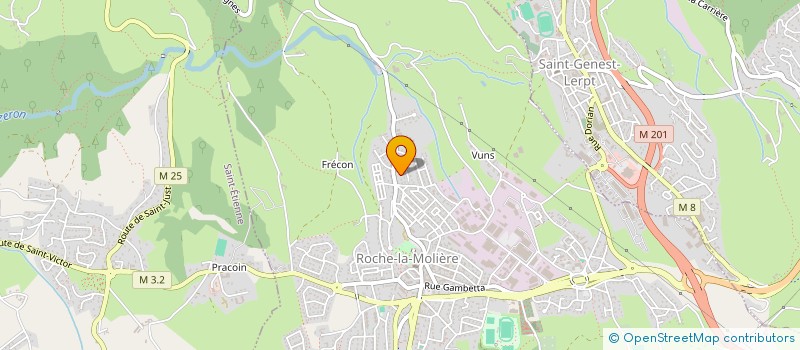 localisation de l'entreprise SOCIETE AUTOKIT  ROCHE-LA-MOLIERE