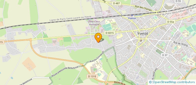 localisation de l'entreprise SOCIETE AUTOMOBILE DE MAROMME  VALLIQUERVILLE