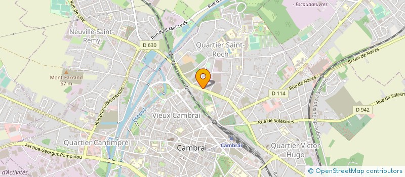 localisation de l'entreprise SOCIETE AUTOMOBILE DU CAMBRESIS à CAMBRAI