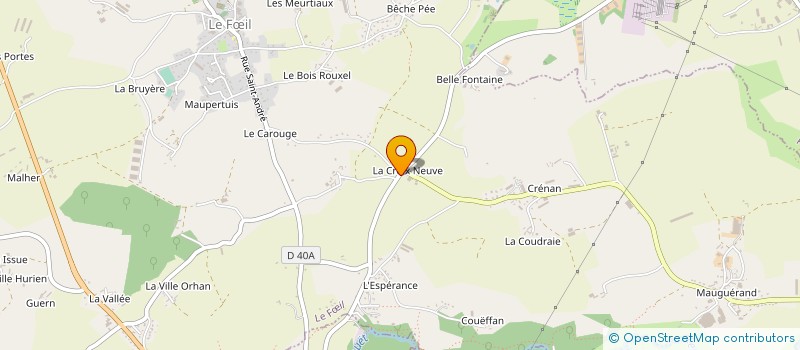 localisation de l'entreprise SOCIETE AUTOMOBILE QUINTINAISE à SAINT-BRANDAN