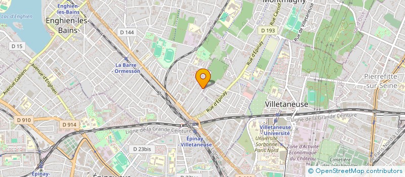 localisation de l'entreprise SOCIETE AUTOMOBILE RELAIS DU VAL D'OISE à DEUIL-LA-BARRE