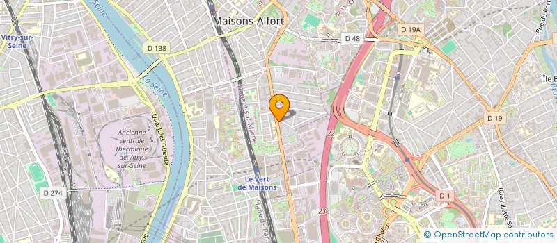 localisation de l'entreprise SOCIETE AUX MARRONNIERS à MAISONS-ALFORT