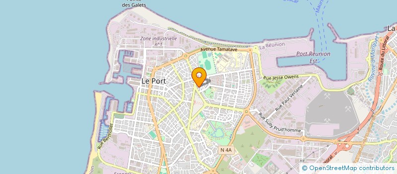 localisation de l'entreprise SOCIETE AUXILIAIRE BOURBONNAISE  LE PORT