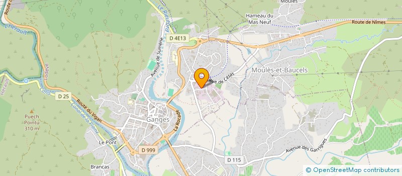 localisation de l'entreprise SOCIETE AUXILIAIRE DE MATERIEL  GANGES